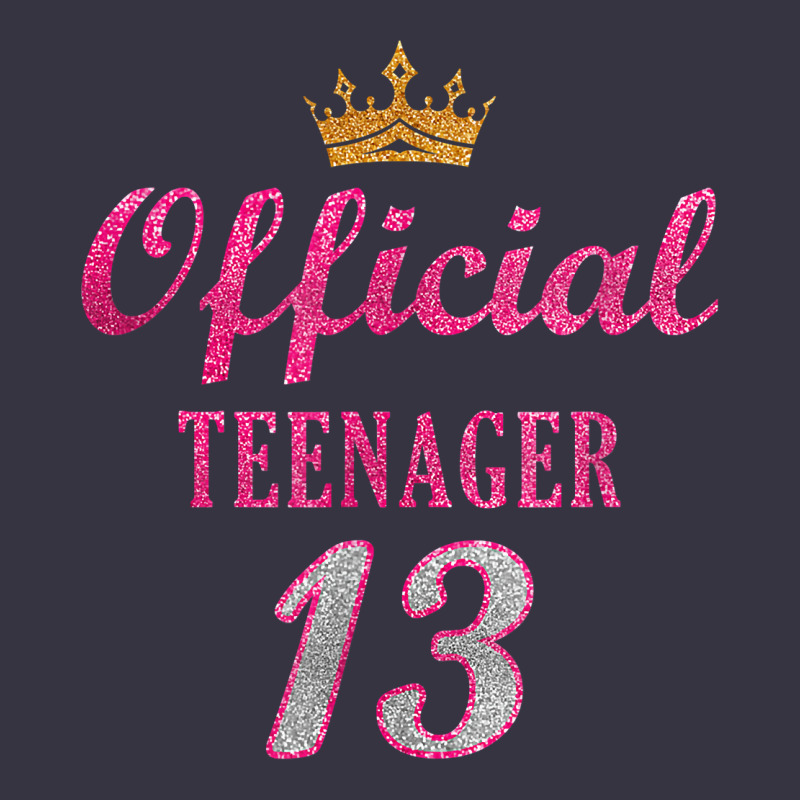 Official 13 Teenager Cute 13th Birthday Ideas For Girls T Shirt Vintage Hoodie by linhVisuals | Teevron