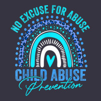 No Excuse Child Abuse Prevention Awareness Leopard Rainbow T Shirt Vintage Hoodie | Teevron