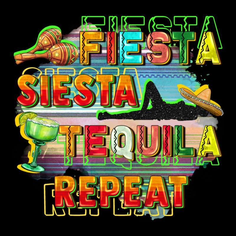 Fiesta Siesta Tequila Repeat Premium Tee by FaDigitalArtStudio | Teevron