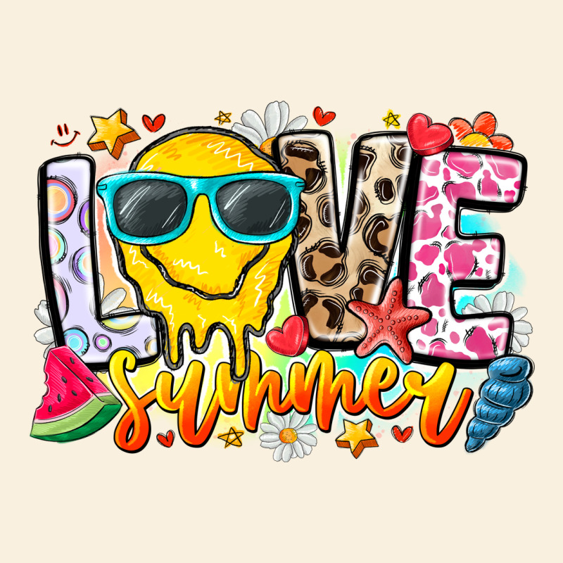 Love Summer Vintage Hoodie by CowhideDigitalArt | Teevron