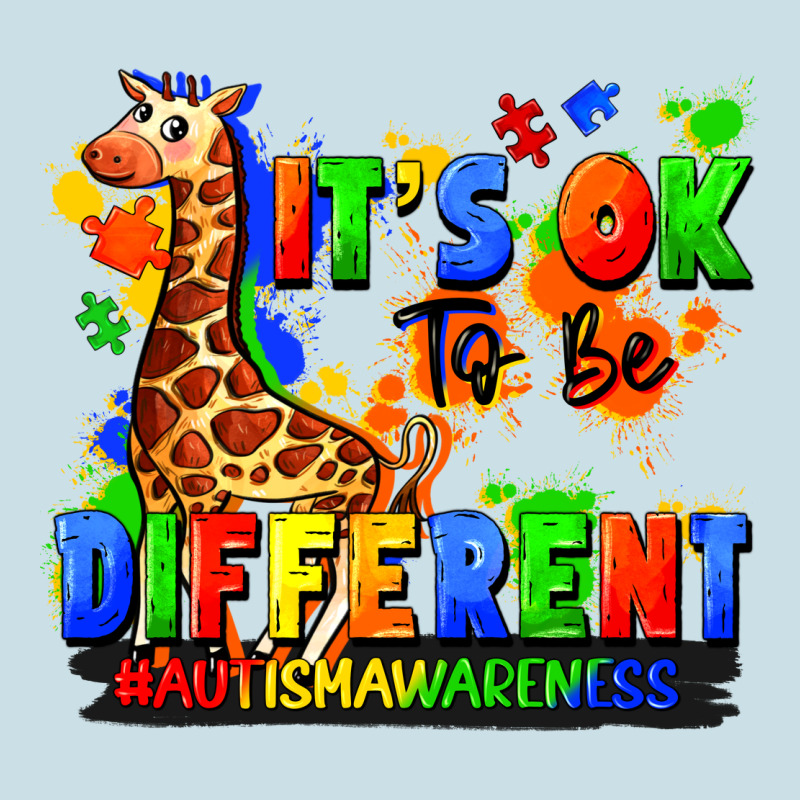 It's Ok To Be Different Autism Awareness Ladies Tee by FaDigitalArtStudio | Teevron