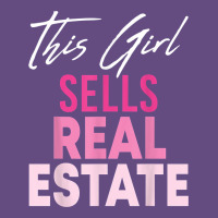 This Girl Sells Real Estate Realtor Real Estate Agent Broker T Shirt Vintage Hoodie | Teevron
