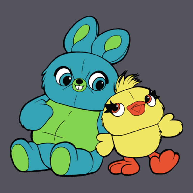 Bunny And Ducky Vintage Hoodie by linhVisuals | Teevron