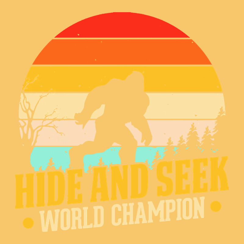 Hide And Seek World Champion Bigfoot T  Shirt Hide And Seek World Cham Vintage Hoodie by linhVisuals | Teevron