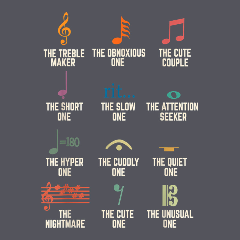 Musical Notes Symbol Definition   Humor Musician T Shirt Vintage Hoodie by linhVisuals | Teevron