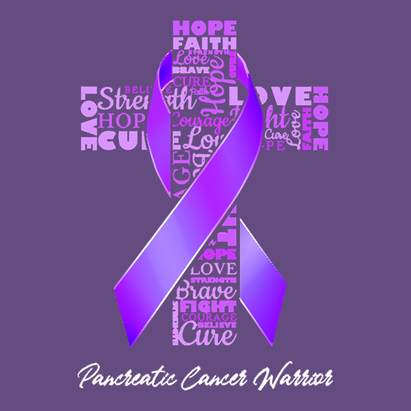 Pancreatic Cancer T Shirtfaith Hope Love Pancreatic Cancer Warrior T S Vintage Hoodie by linhVisuals | Teevron