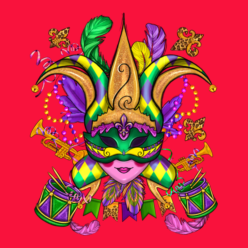 Mardi Gras Mask Classic Tee by OliviaCreatesArt | Teevron