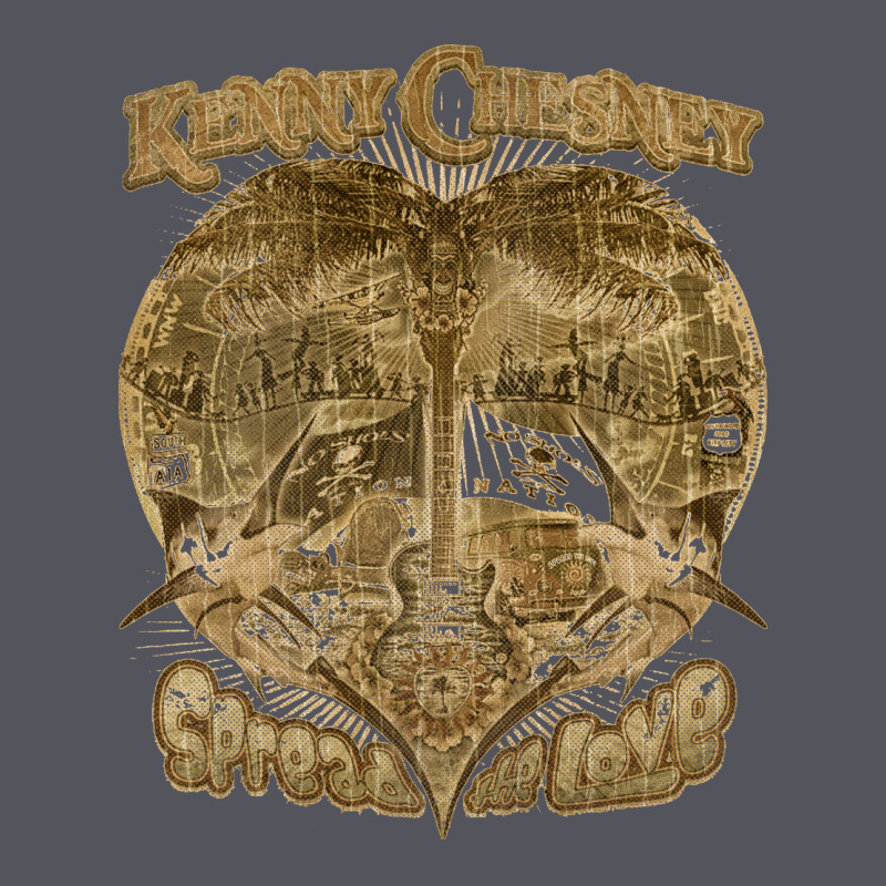 Kenny Chesney Vintage Art Vintage Hoodie by linhVisuals | Teevron