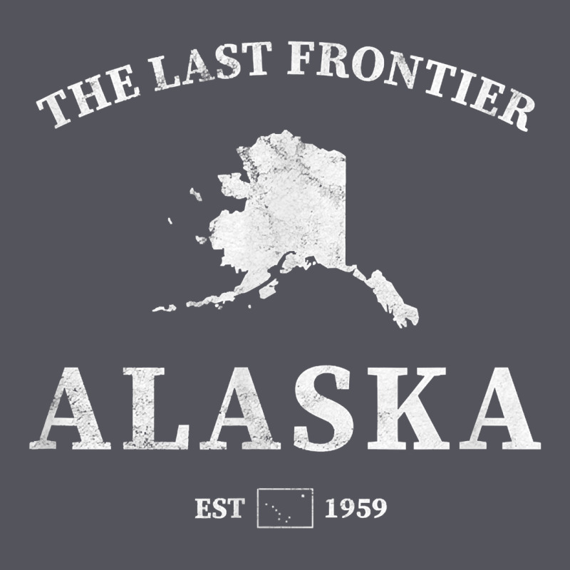 Alaska The Last Frontier T Shirt Vintage Hoodie by linhVisuals | Teevron
