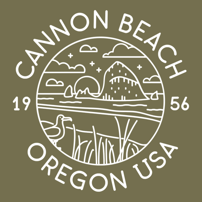 Cannon Beach 1956 Oregon Clatsop Sweatshirt Vintage Hoodie by linhVisuals | Teevron
