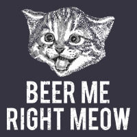 Beer Me Right Meow Vintage Hoodie | Teevron