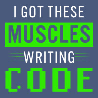 Funny Programmer Writing Code Muscles Meme For Computer Geek Vintage Hoodie | Teevron