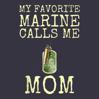 My Favorite Marine Calls Me Mom Vintage Hoodie | Teevron