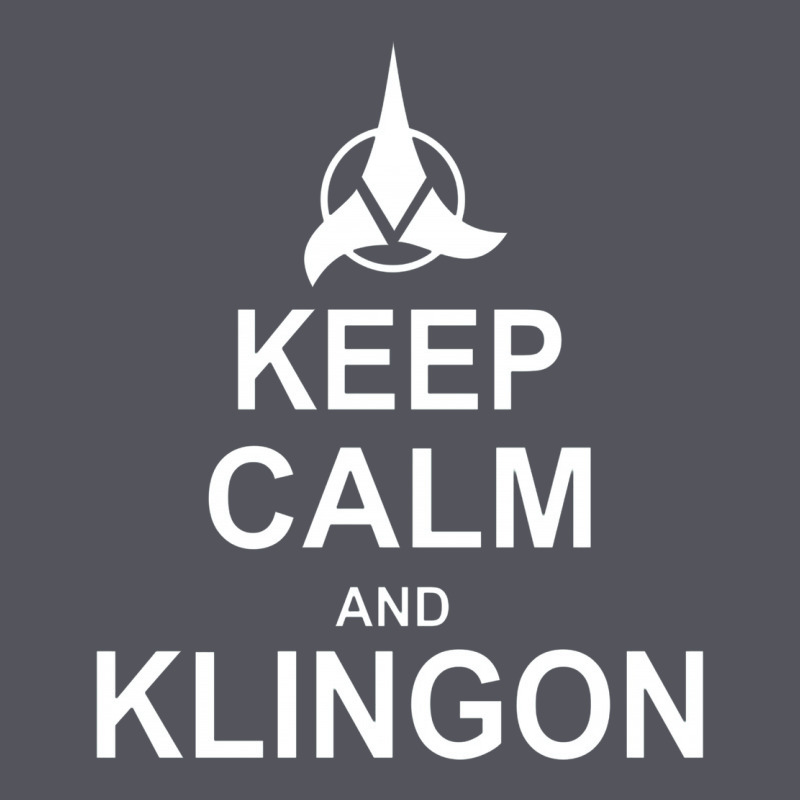 Keep Calm And Klingon Vintage Hoodie by linhVisuals | Teevron