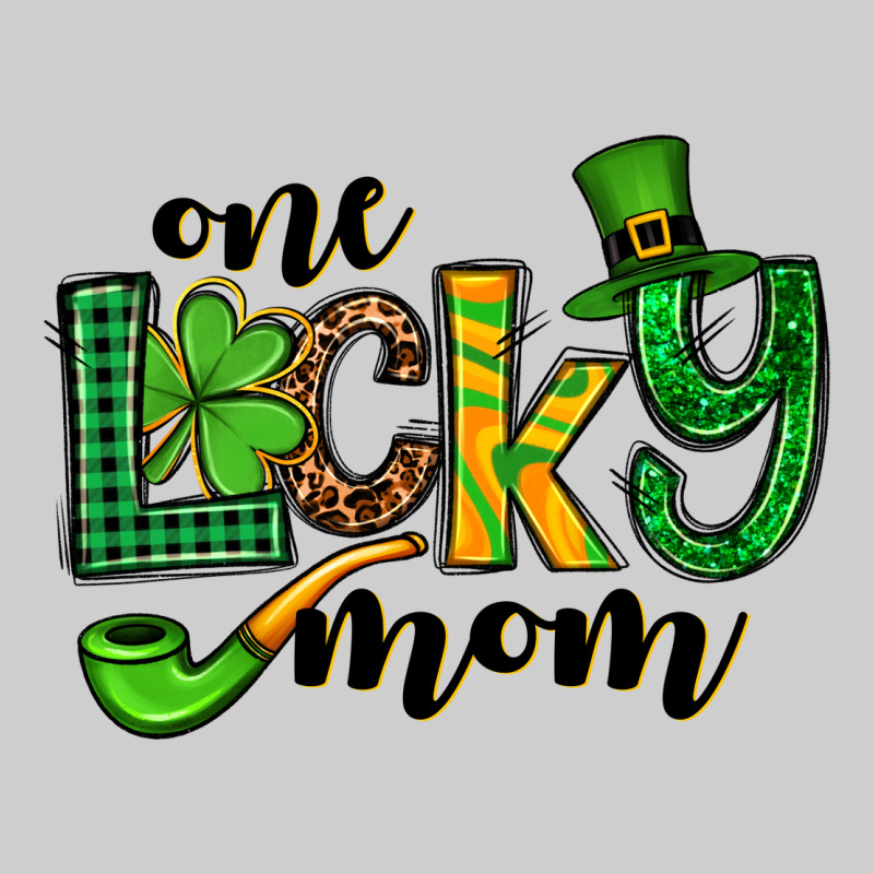 One Lucky Mom St. Patrick's Premium Tee by OliviaCreatesArt | Teevron