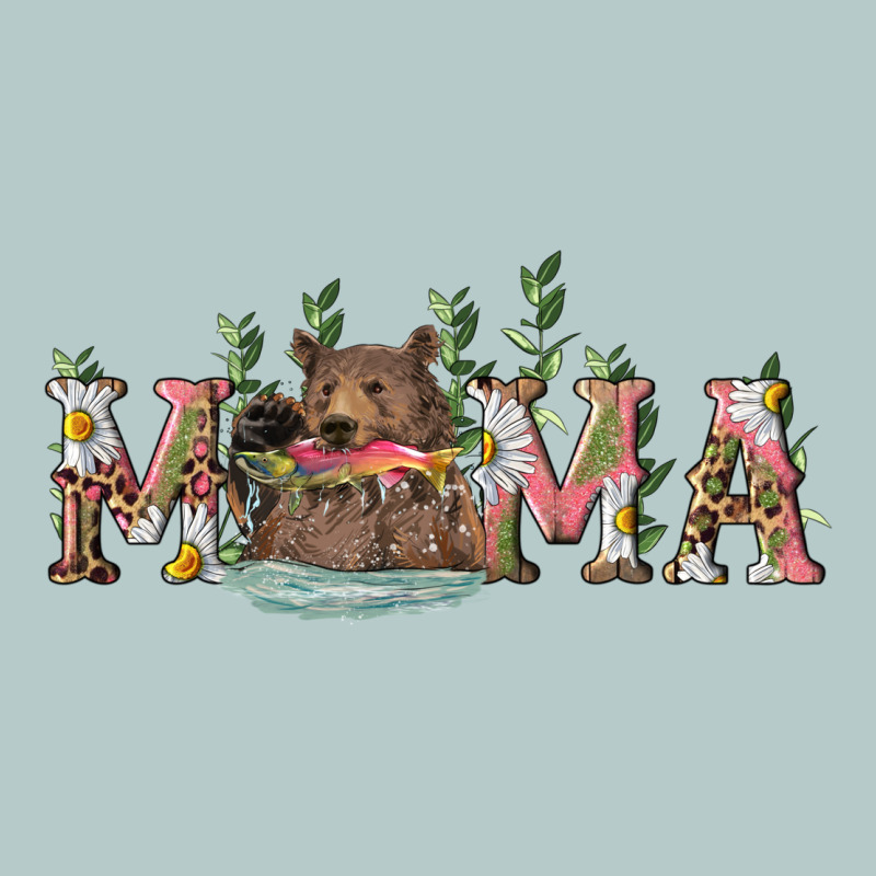 Mama With Bear And Daisy Heavy Core Tee by RanaPortraitStore | Teevron
