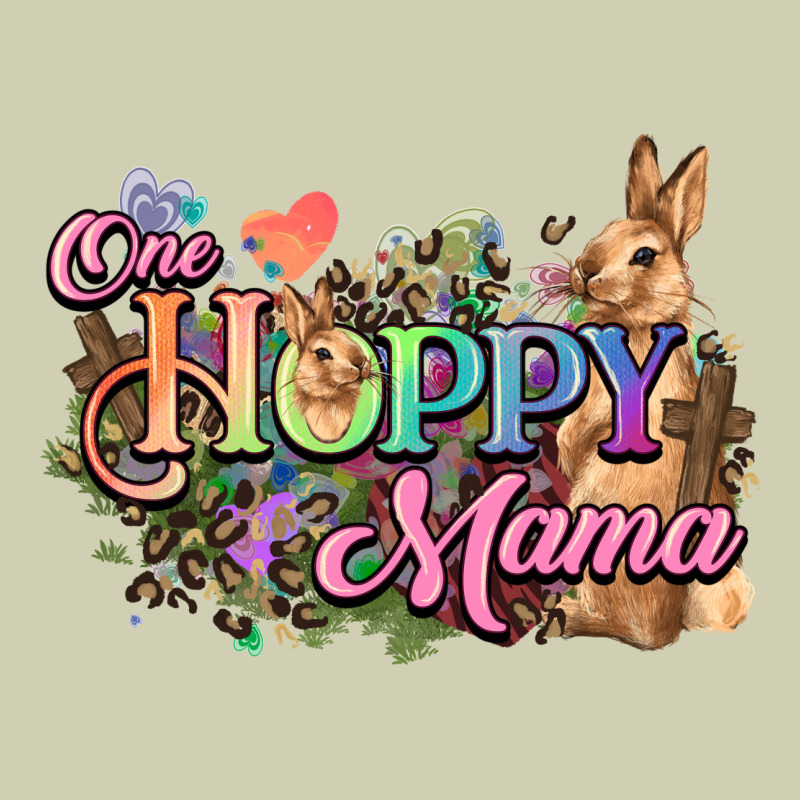 One Hoppy Mama Easter Day Heavy Core Tee by HowdyJamesFarm | Teevron