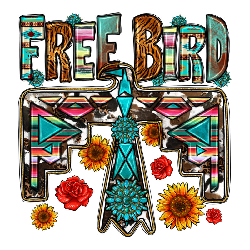 Western Free Bird Premium Tee by OliviaCreatesArt | Teevron