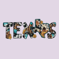 Texas Sunflower Cowhide Leopard Texas Map Classic Tee | Teevron
