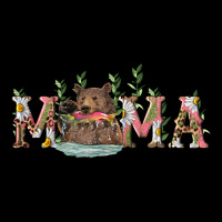 Mama With Bear And Daisy Urban Hoodie | Teevron