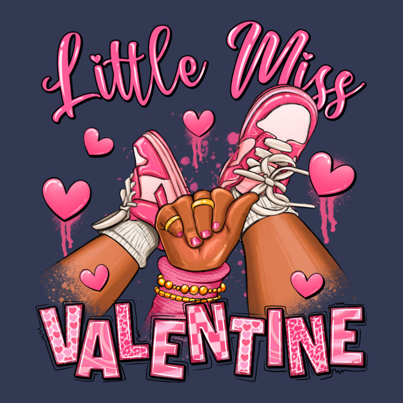 Little Miss Valentine Afro Kid Sneakers Heavyweight Hoodie by RanaPortraitStore | Teevron