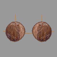 Coconut Bra Easy Adult Halloween Tiki Party Costume T Shirt Vintage Hoodie | Teevron