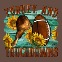 Turkey And Touchdowns Long Sleeve Tee | Teevron