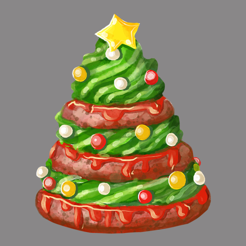 Green Chocolate Christmas Cookie Cake Vintage Tee by FaDigitalArtStudio | Teevron