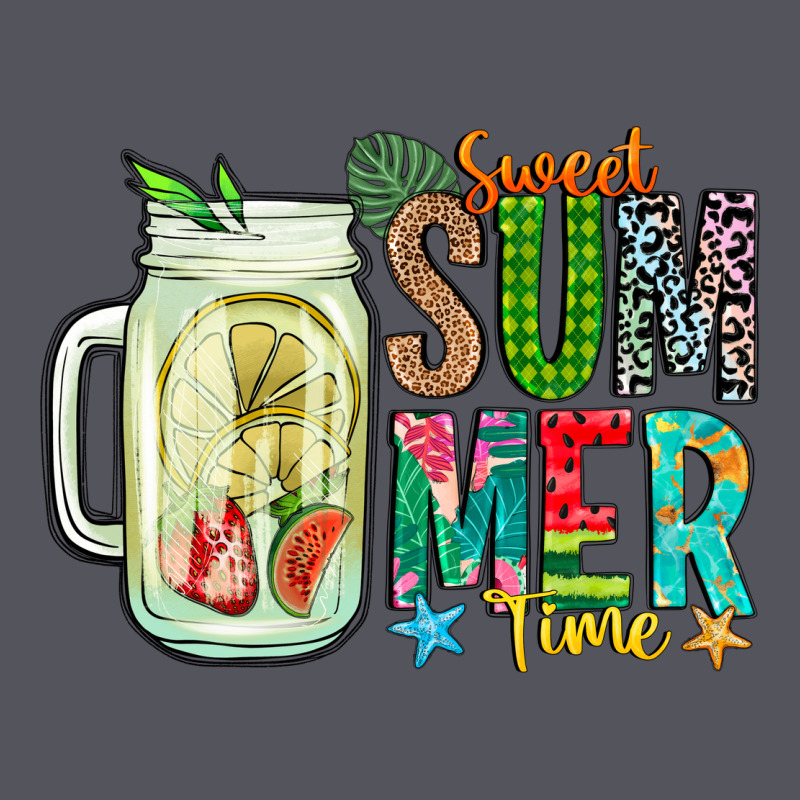 Sweet Summer Time Vintage Hoodie by CowhideDigitalArt | Teevron