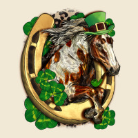 Horse With Horseshoe St Patricks Day Ladies Tee | Teevron