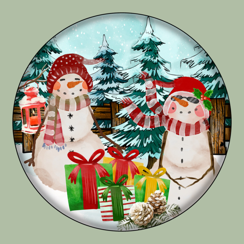 Christmas Snowman Urban Heavy Tee by FaDigitalArtStudio | Teevron