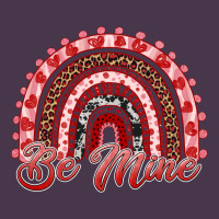 Be Mine Valentines Day Rainbow Heavyweight Hoodie | Teevron