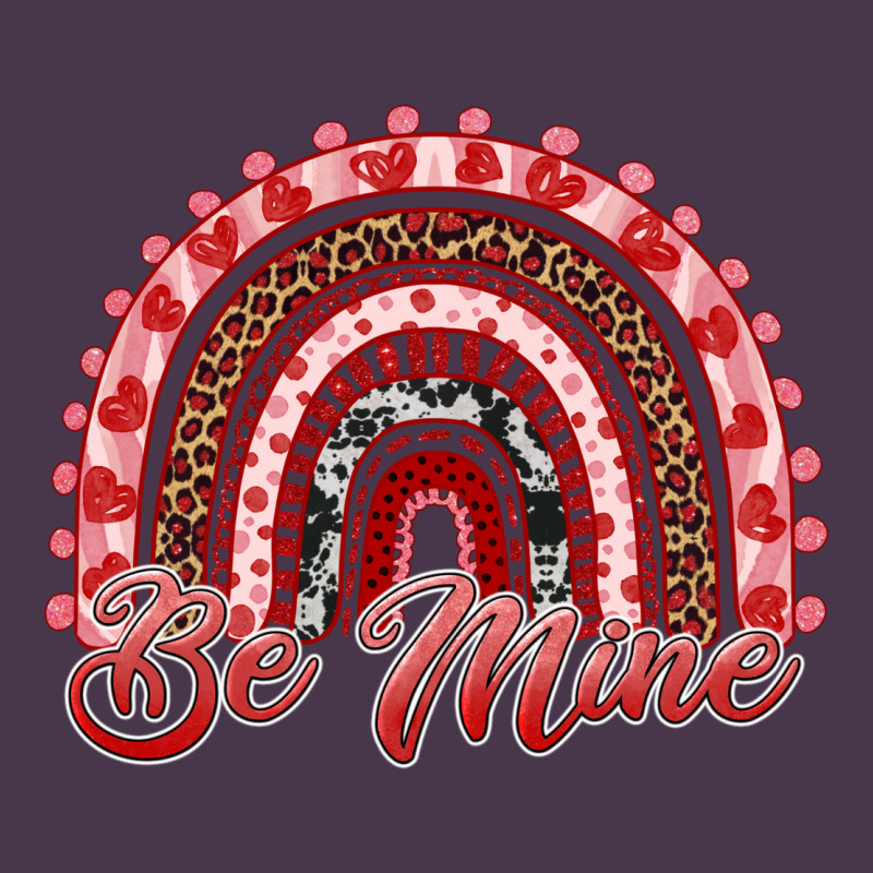 Be Mine Valentines Day Rainbow Heavyweight Hoodie by RanaPortraitStore | Teevron