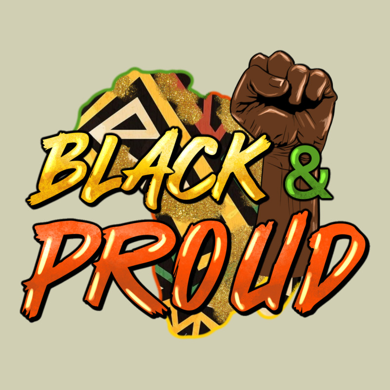 Black And Proud Heavy Core Tee by HowdyJamesFarm | Teevron