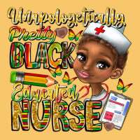 Unapologetically Pretty Black Educated Nurse Vintage Hoodie | Teevron