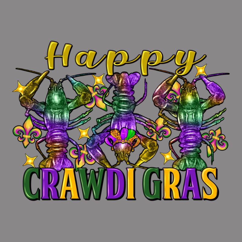 Happy Crawdi Gras Mardi Gras Crawfish Vintage Tee by FaDigitalArtStudio | Teevron