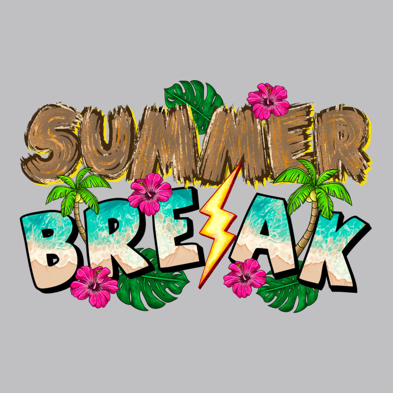 Summer Break Long Sleeve Tee by CowhideDigitalArt | Teevron