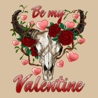 Be My Valentine Bull Skull Heavyweight Hoodie | Teevron