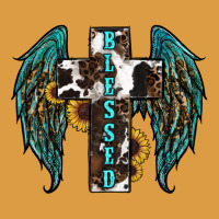 Western Wings Cross Blessed Urban Heavy Tee | Teevron