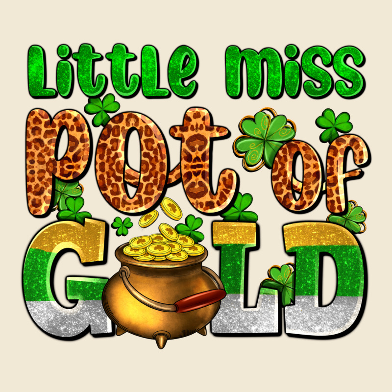 St. Patrick's Little Miss Pot Of Gold Premium Tee by OliviaCreatesArt | Teevron
