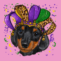 Mardi Gras Hat Dachshund Puppy Urban Hoodie | Teevron
