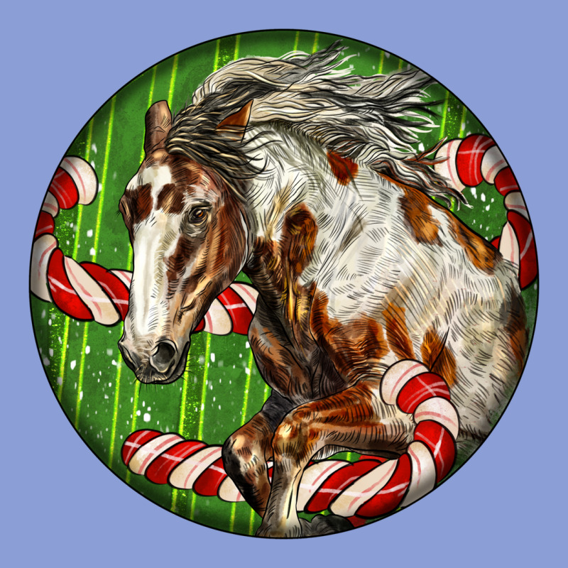 Horse Christmas Long Sleeve Tee by LillyAllenDesigns | Teevron