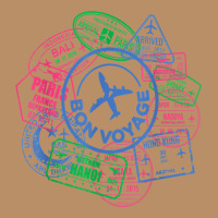 Bon Voyage Travel Stamp T Shirt Vintage Hoodie | Teevron