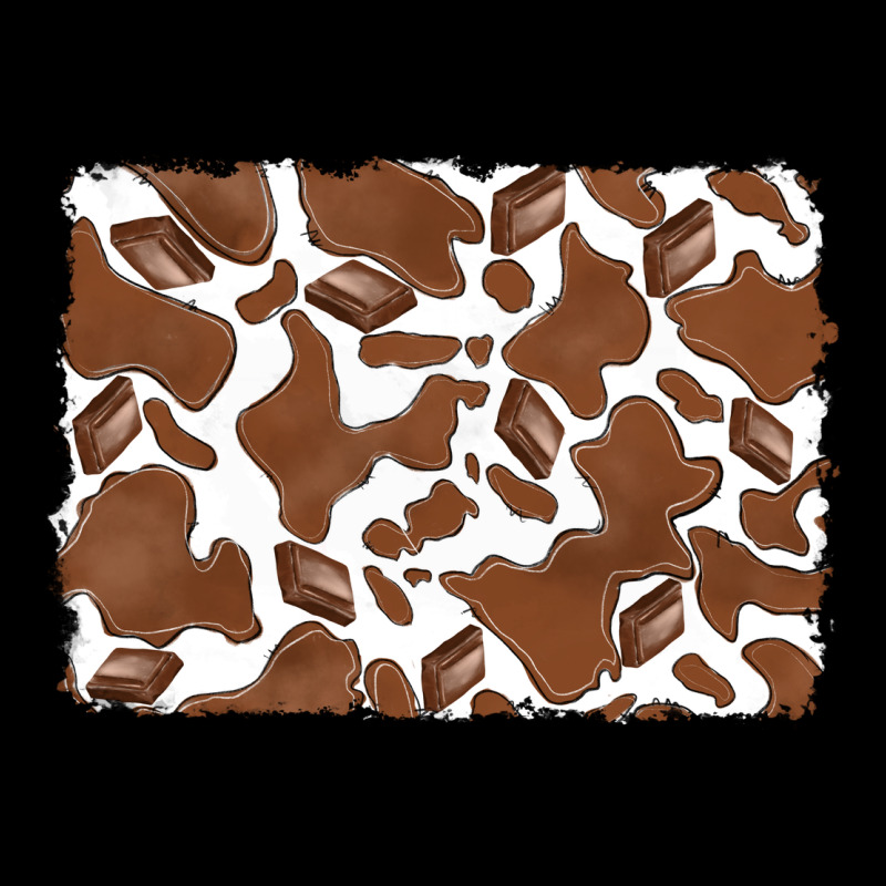 Distressed Chocolate Milkshake Cowhide Premium Sweatshirt by RanaPortraitStore | Teevron