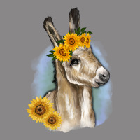Sunflower Baby Donkey Vintage Tee | Teevron