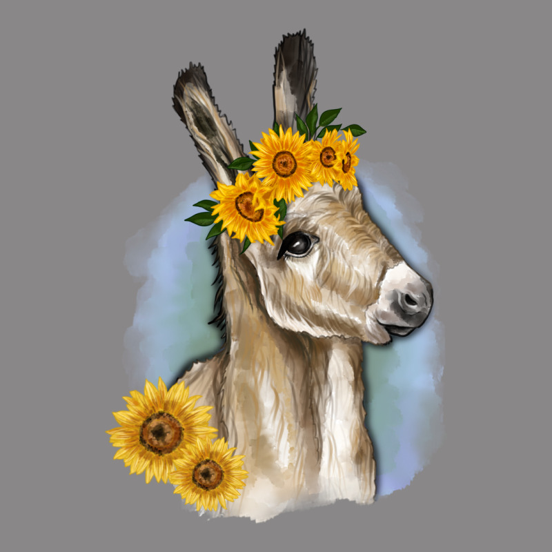 Sunflower Baby Donkey Vintage Tee by RanaPortraitStore | Teevron