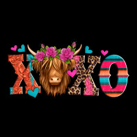 Xoxo Valentine's Day Highland Cow Urban Hoodie | Teevron