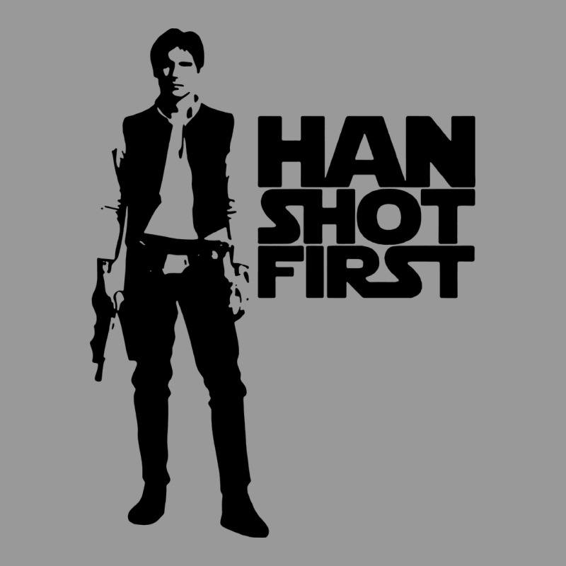 Han Shot First Vintage Hoodie by linhVisuals | Teevron