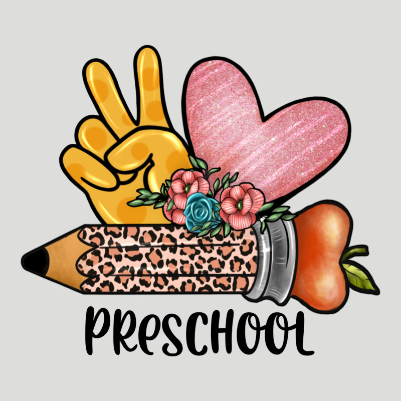 Peace Love Preschool Zipper Hoodie by JahusDesignShop | Teevron