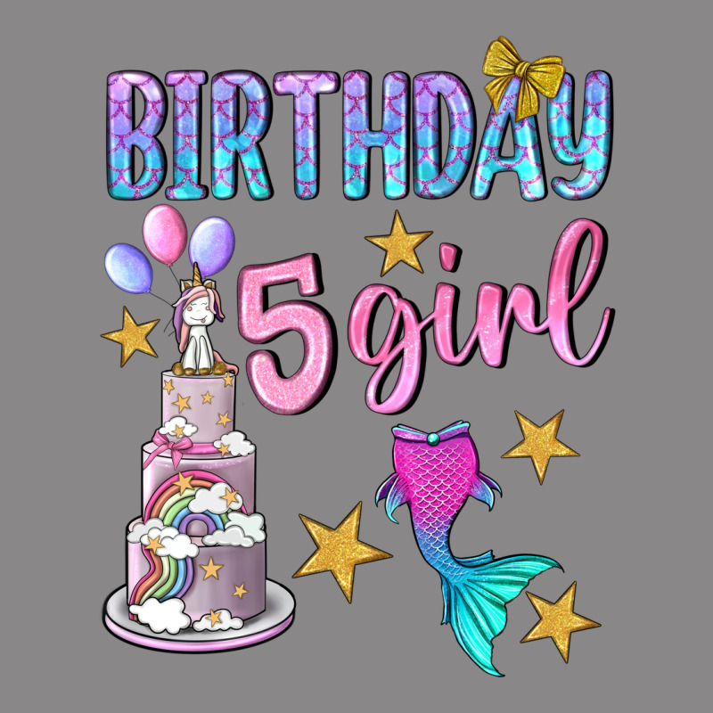 Birthday Girl 5 Vintage Tee by BundleAndBundleShop | Teevron